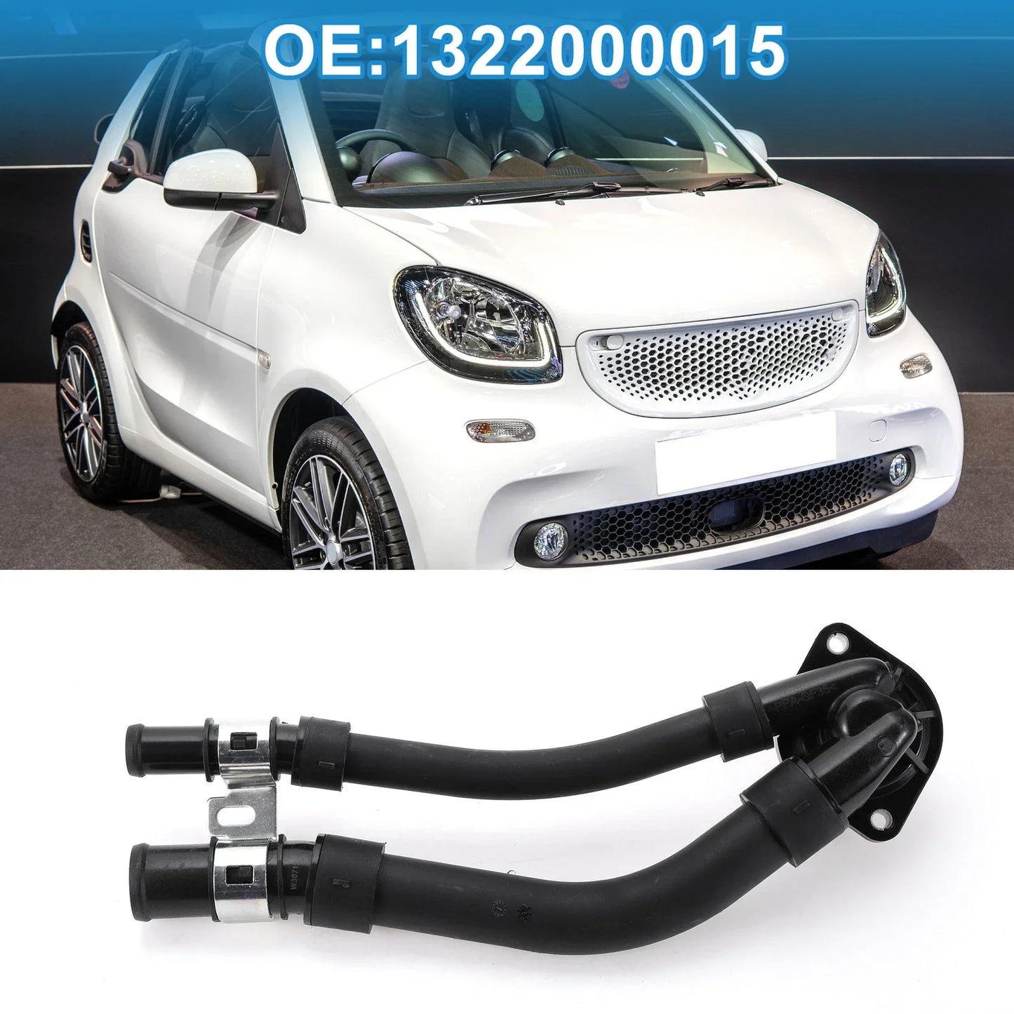 Engine Coolant Thermostat Housing for Mercedes Benz Smart Fortwo (2008-2015)
