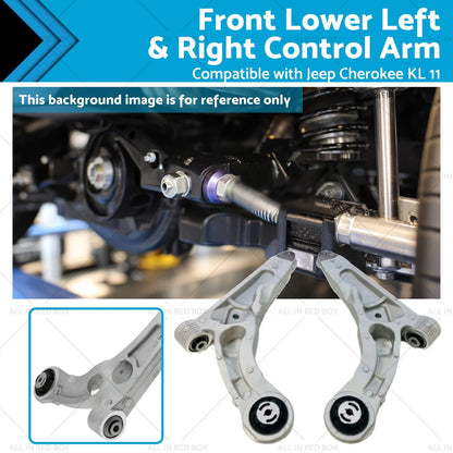 Front Lower Control Arms for Jeep Cherokee KL (2013-2023)