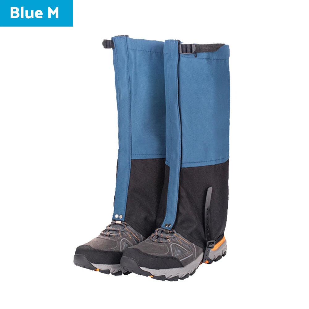 Waterproof Gaiters for Outdoor Hiking Boots - Snake & Snow Leg Protection