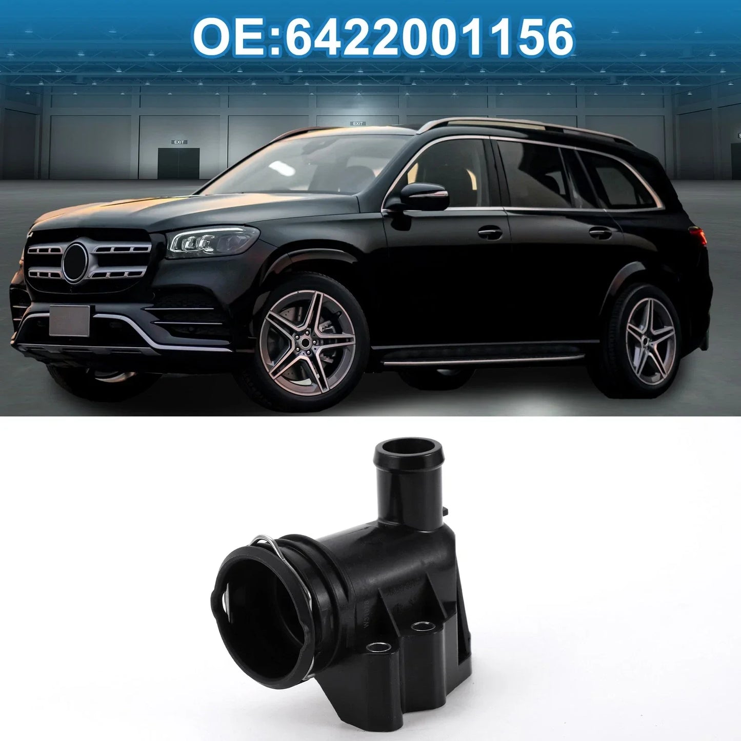 Engine Coolant Thermostat Housing for Mercedes-Benz GL350 (2010-2016)