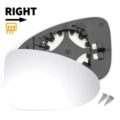 Right Side Heated White Mirror Glass for Porsche Macan (2014-2018)