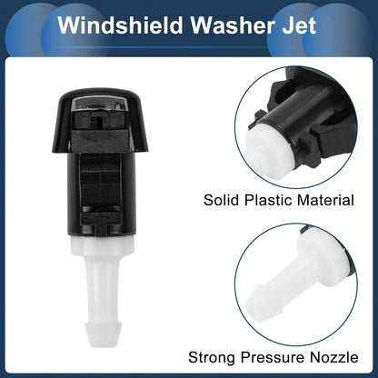 Windshield Washer Nozzle & Fluid Hose for Dodge Grand Caravan (2008-2020)