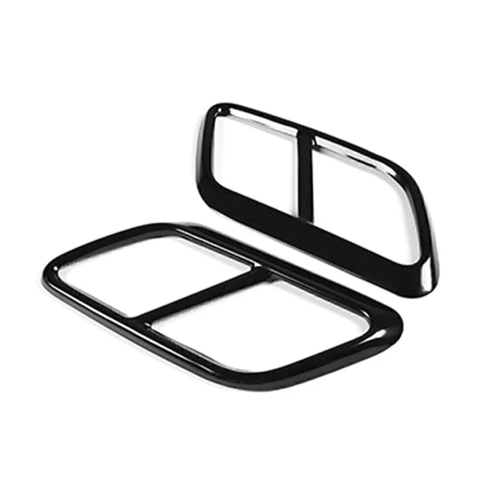 Muffler Tail Pipe Cover for Land Rover Range Rover Velar (2017-2021) Black