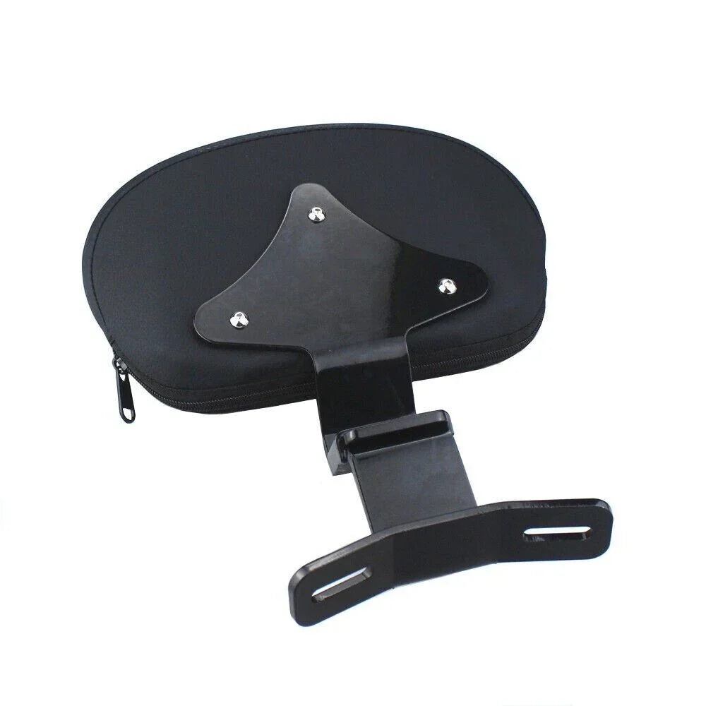 Leather Motorcycle Front Driver Backrest Pad for Harley Touring Road King (2009-2023)