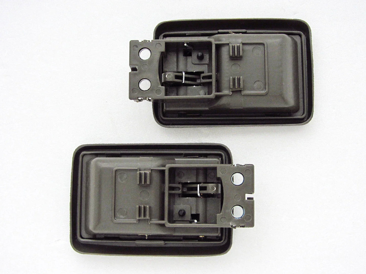 Inner Door Handle Pair for Nissan Navara D21 Pickup (1997-2001) Brown Interior