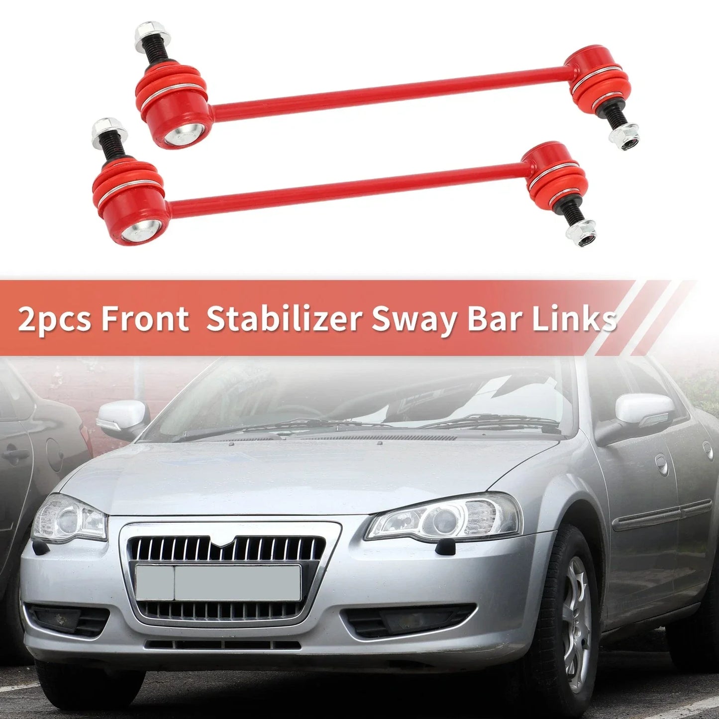 2 x Front Sway Bar Links Stabilizer Kit for Chrysler Sebring (2001-2010)