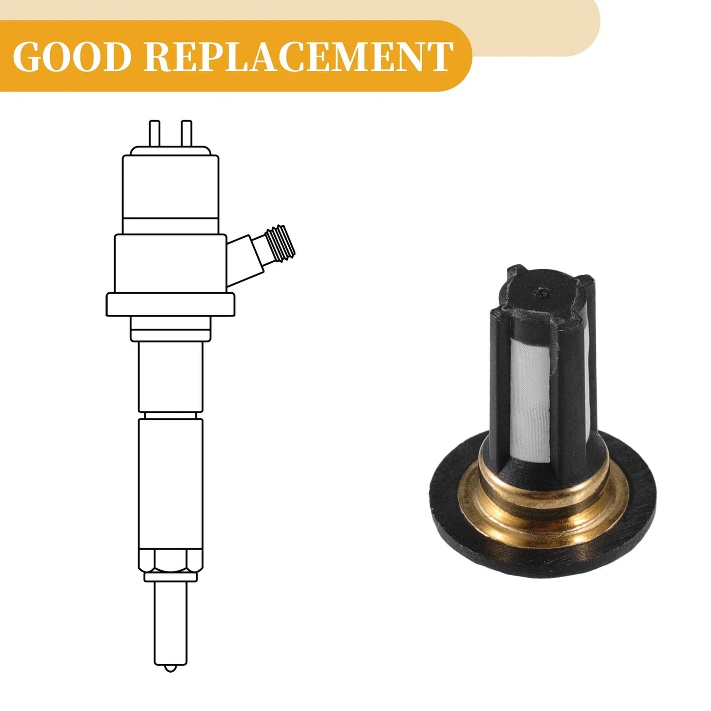 4 Pcs Fuel Injector Filter Baskets for Honda