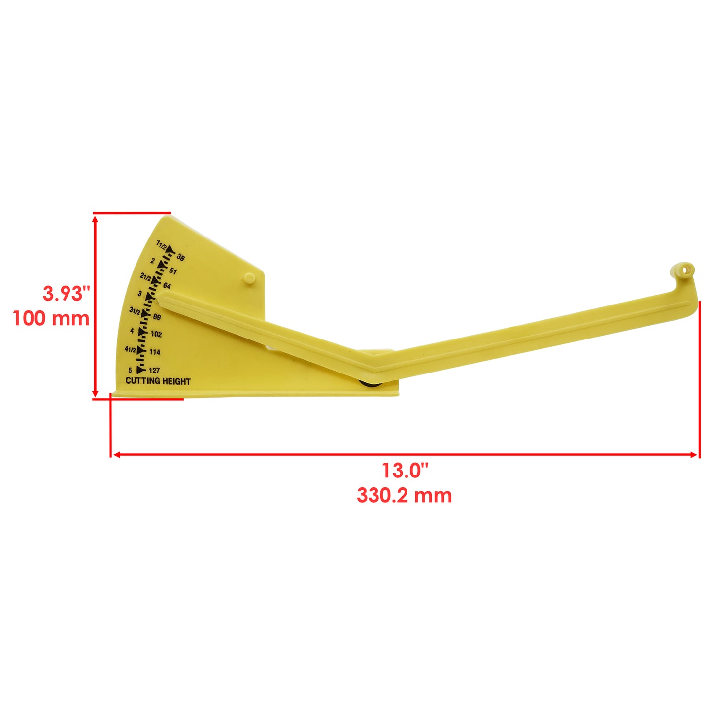 Deck Leveling Gauge Replacement Tool for John Deere D105 D110 GT225 (2006–2018)
