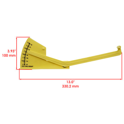 Deck Leveling Gauge Replacement Tool for John Deere D105 D110 GT225 (2006–2018)