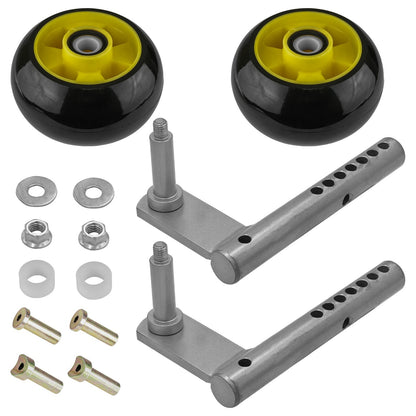 Deck Rear Left Gauge Wheel with Arm for John Deere 1550 1570 1580 (60-72")