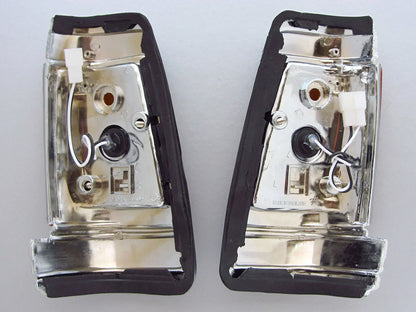 Chrome Corner Signal Light Indicator for Nissan Datsun 720 Ute (1979-1986)