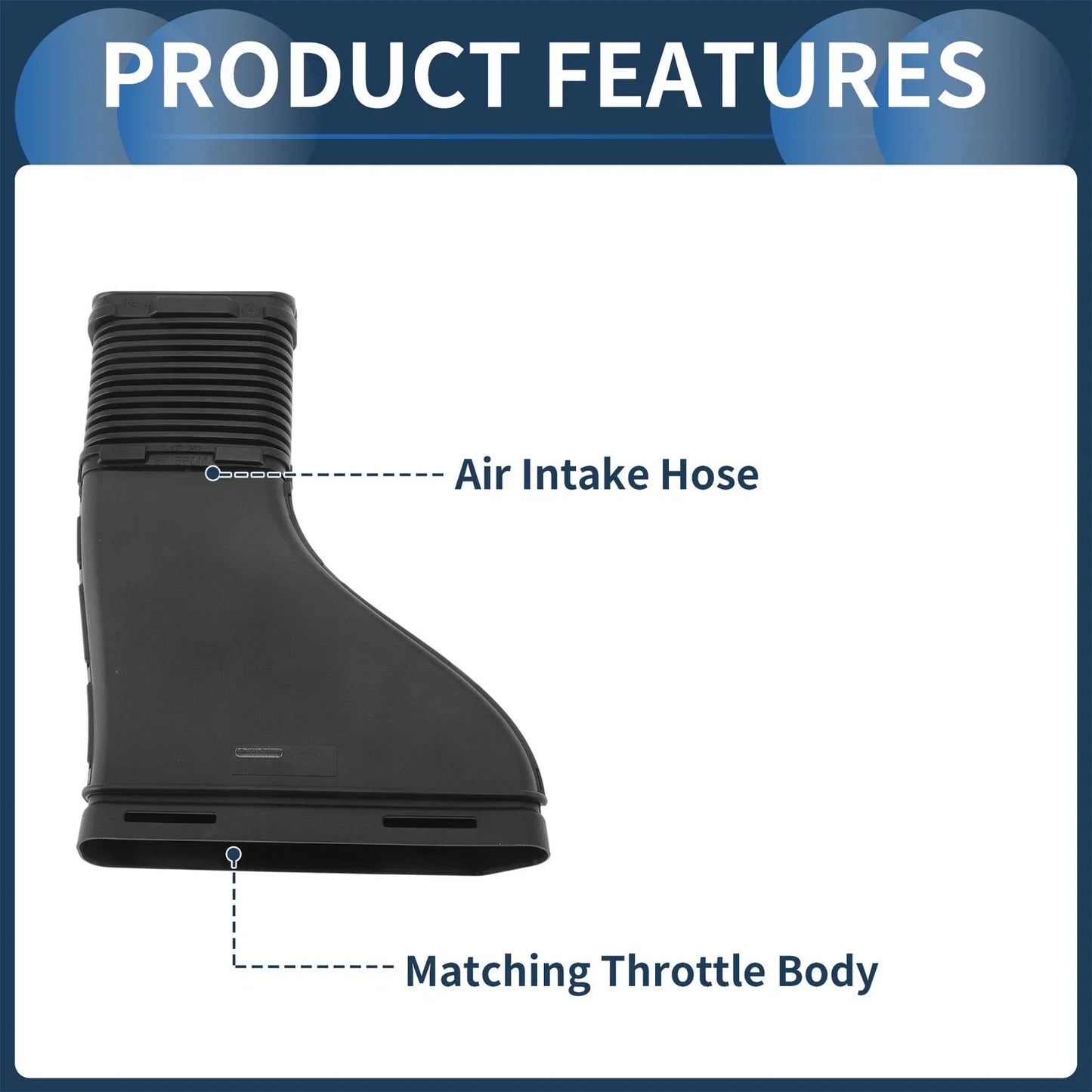 Engine Air Intake Hose for Mercedes Benz (2003-2010)