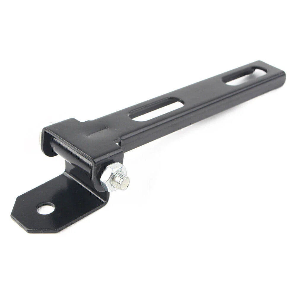 Black Solo Seat Mount Kit w/ Swivel Bracket for Harley Chopper Bobber
