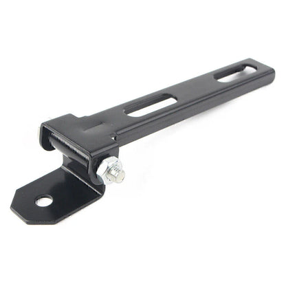 Black Solo Seat Mount Kit w/ Swivel Bracket for Harley Chopper Bobber