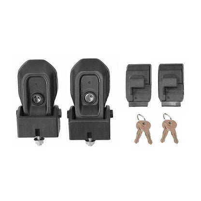 Hood Latch & Anti-Theft Lock Kit w/ Key for Jeep Wrangler JL (2018-2020)