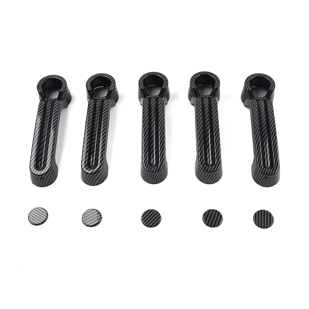 Exterior Door Tailgate Handle Cover Trim for Jeep Wrangler JK, Liberty (2007-2018)