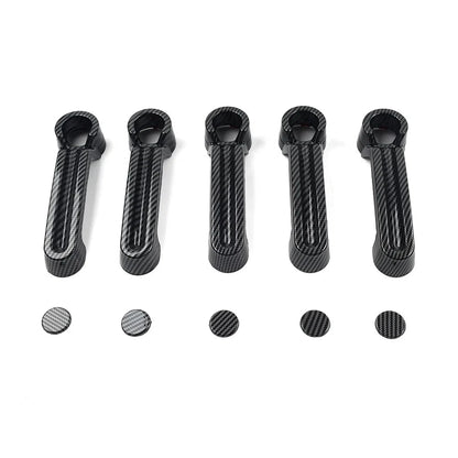 Exterior Door Tailgate Handle Cover Trim for Jeep Wrangler JK, Liberty (2007-2018)