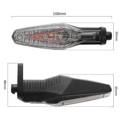 LED Turn Signal Rear Brake Tail Light for BMW F900GS R1300GS S1000RR (2020-2023)