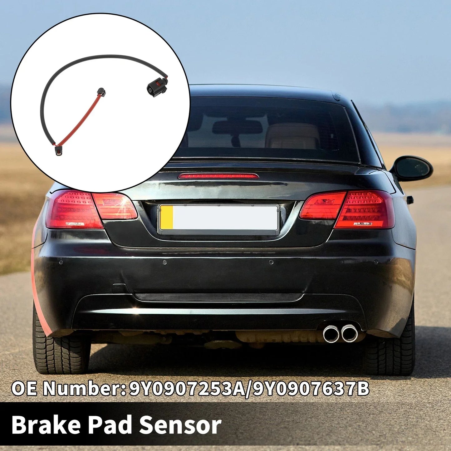 Brake Pad Wear Sensor for Porsche Cayenne 2017-2024 (1 x Sensor)