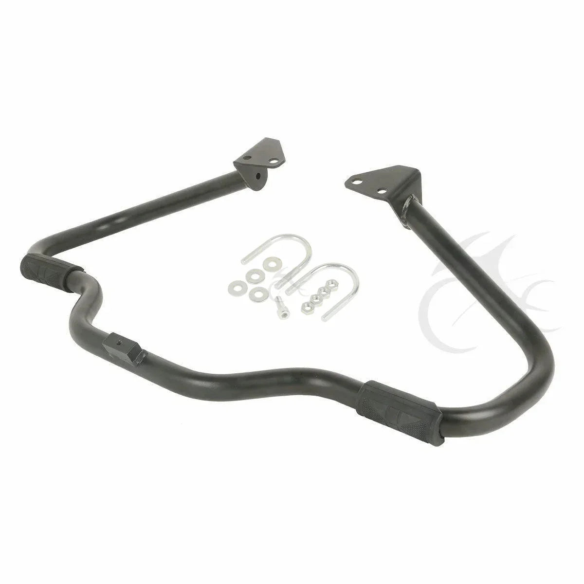 1 1/4" Black Mustache Engine Guard Crash Bar for Harley Dyna (2006-2023)