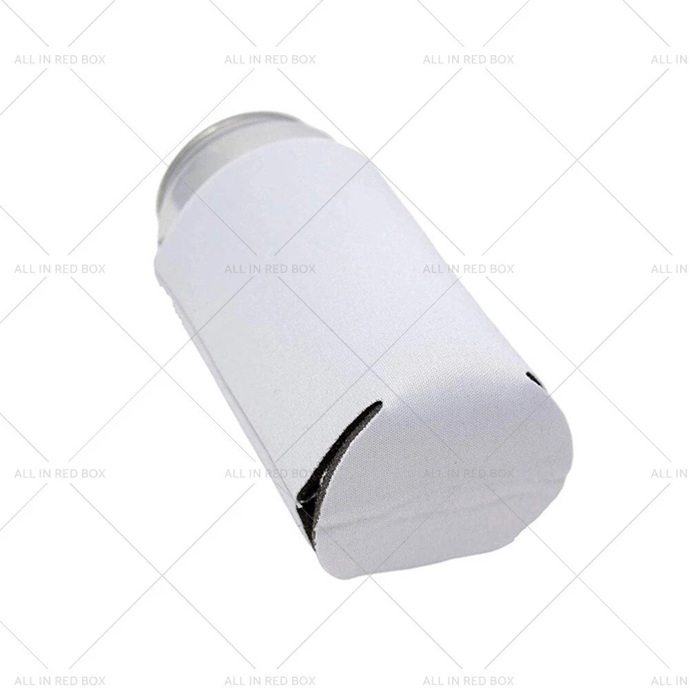 10 x Reusable Drink Covers for Beer Can Coolers - Insulated & Foldable