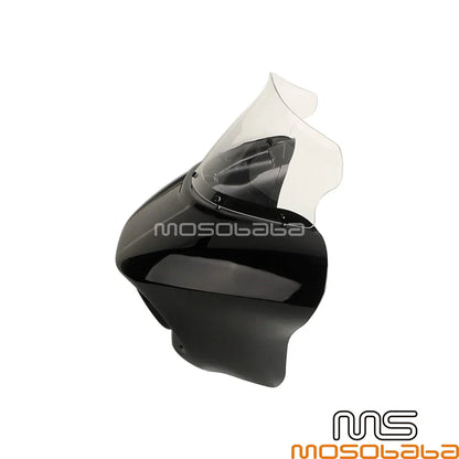 9" Headlight Fairing Windshield for Harley Softail Fat Bob FXFB FXFBS (2018-2019)