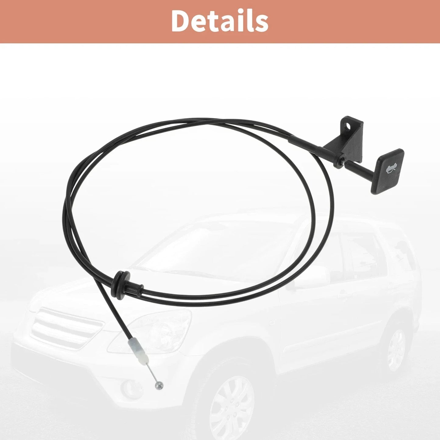 Front Hood Latch Release Cable for Honda CR-V 2002-2006 (02-06)