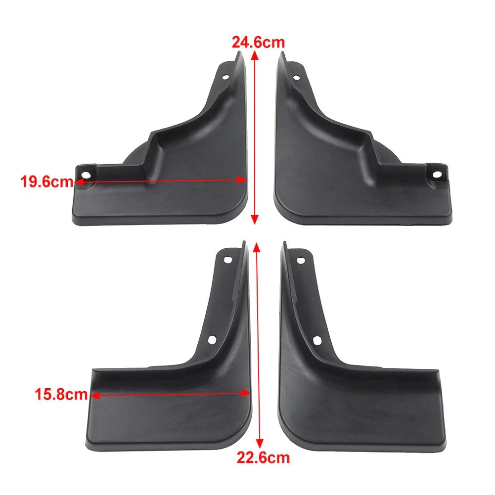 Mud Flaps Splash Guards for Hyundai Elantra Sedan (2023-2024)