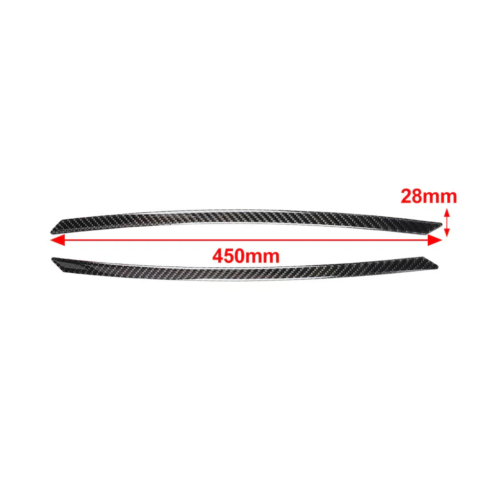 Carbon Fiber Headlight Eyebrows Trim for Audi A4 A5 (2009-2016)