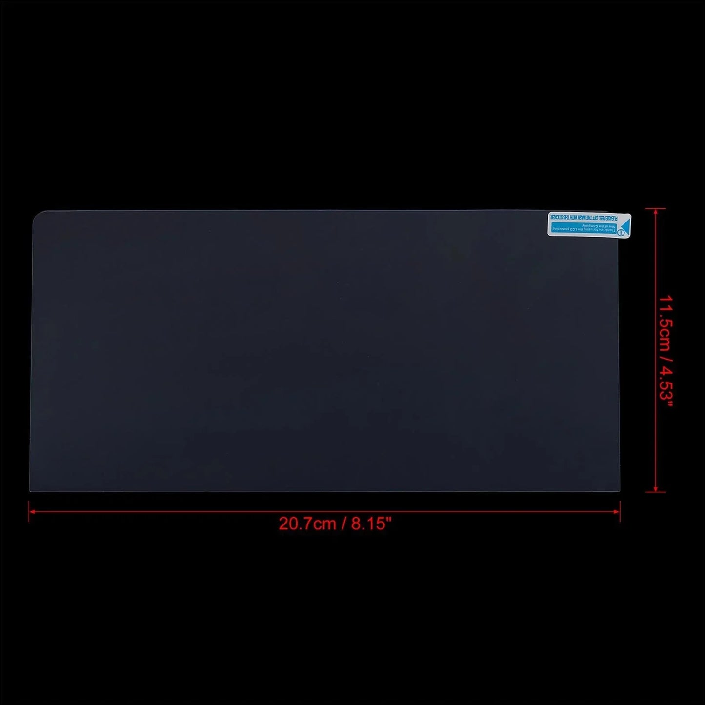 7 Inch 0.03'' Thickness Navigation Screen Protector for Honda Civic (2016)