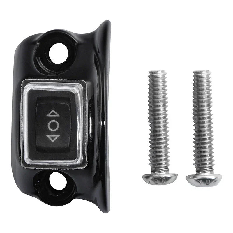 Black Clutch Bracket Control Switch Button for Harley Touring Street Glide