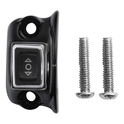 Black Clutch Bracket Control Switch Button for Harley Touring Street Glide