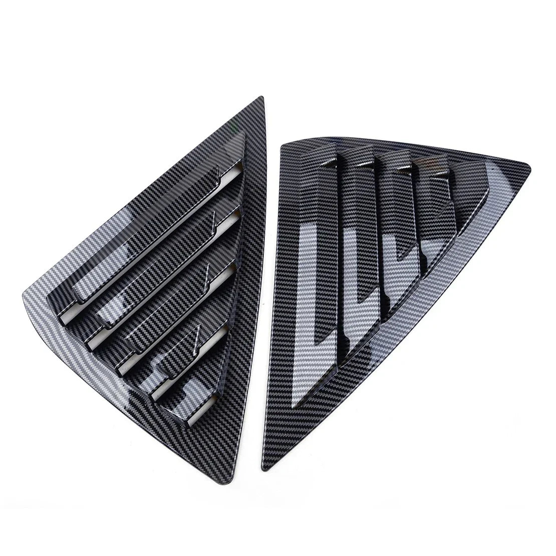 Carbon Fiber Black Window Flap Cover for Nissan Sentra Sedan (2013-2019)