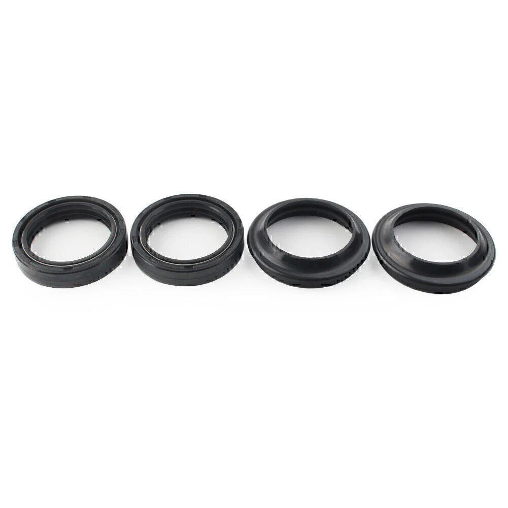 4 Pcs 33X46 MM Motorcycle Front Fork Damper Shock Absorber Seal