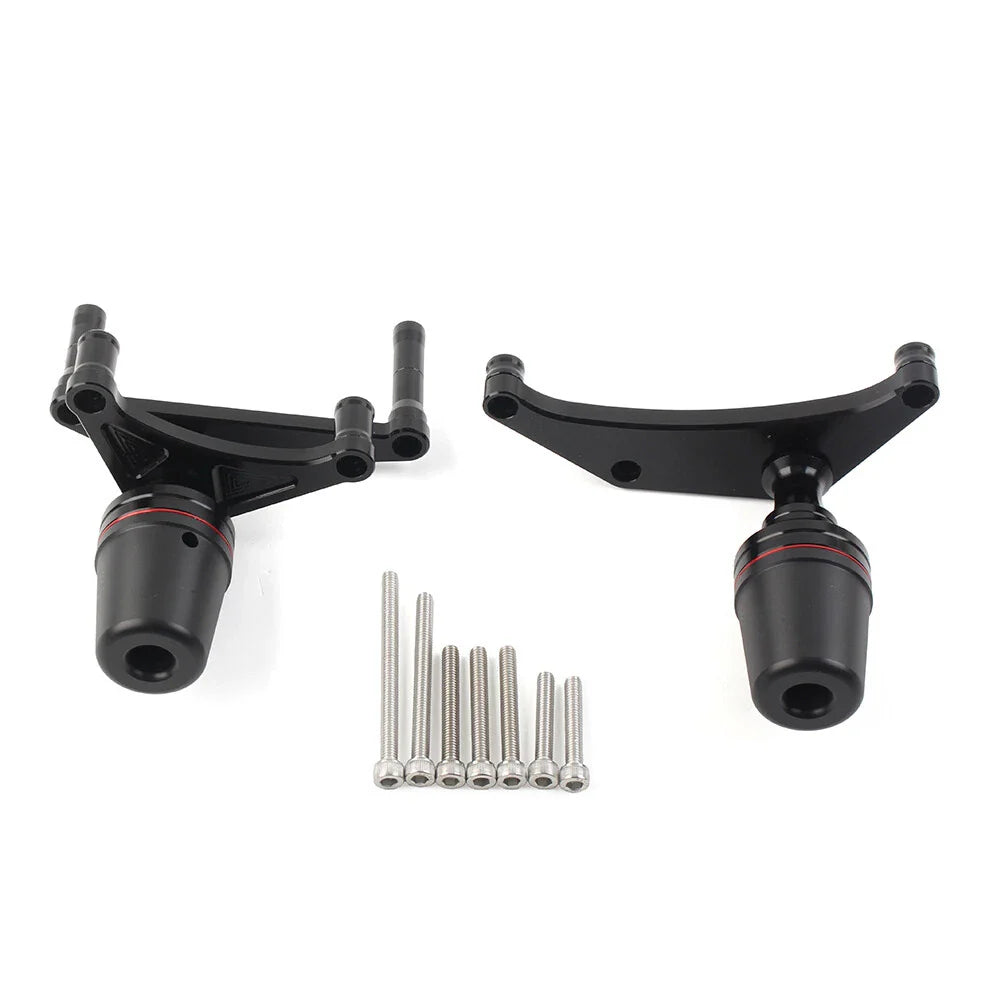 Black Frame Sliders Crash Protectors for Ducati Panigale V4 (2018-2019)
