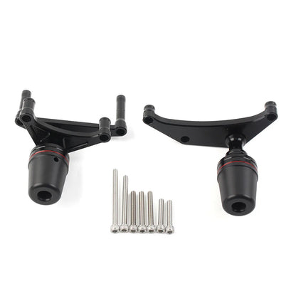 Black Frame Sliders Crash Protectors for Ducati Panigale V4 (2018-2019)