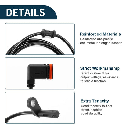 ABS Wheel Speed Sensor for Mercedes-Benz CLK63 (2007-2009)