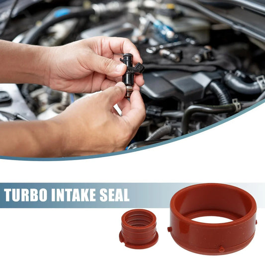 2 x Red Turbo Intake Seals for Mercedes-Benz R320 (2007-2008)