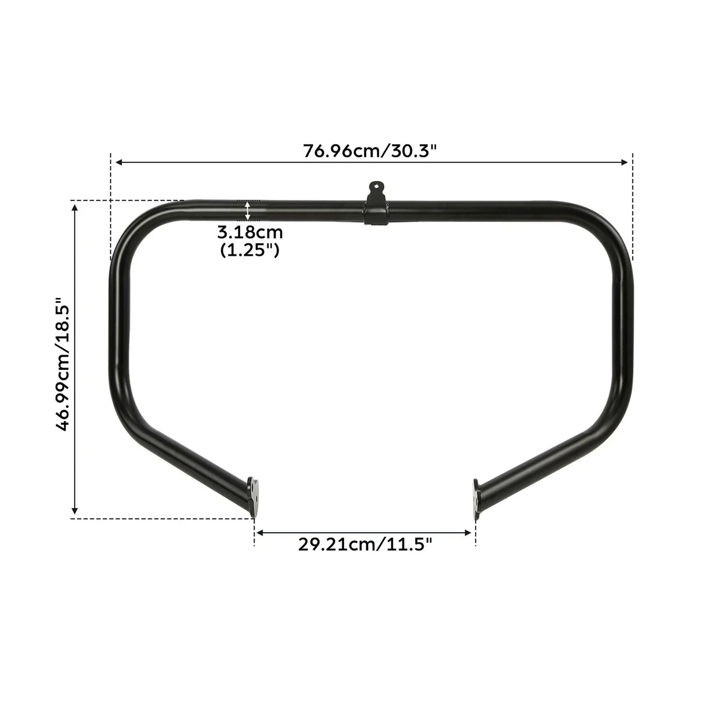 Engine Guard Crash Bar Footpegs for Harley Touring (2009 - 2024)