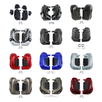 Vented Leg Fairings for Harley Touring Street Road Glide 1983-2013