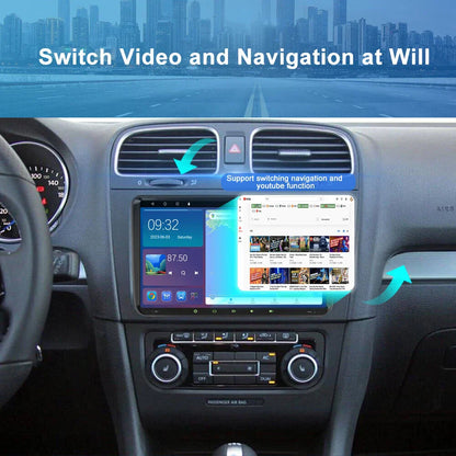 9'' Wireless CarPlay Android Auto Head Unit for VW Passat (2006-2015)