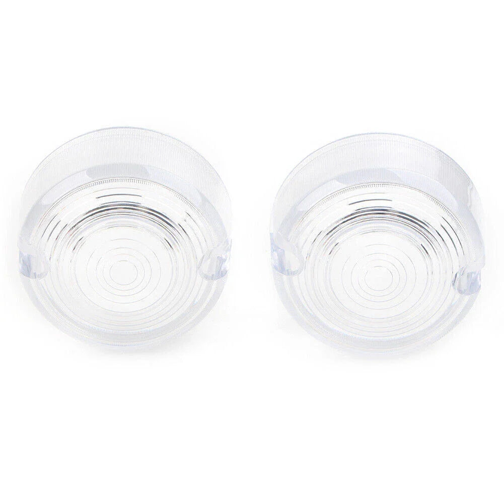 Turn Signal Lens Covers for Harley Dyna FXD FXR Sportster XLH 883 1200 FXST