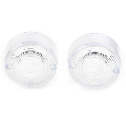 Turn Signal Lens Covers for Harley Dyna FXD FXR Sportster XLH 883 1200 FXST