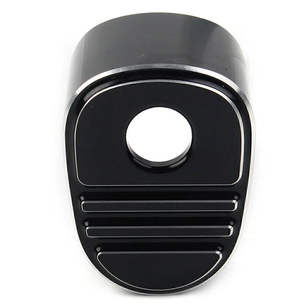 Tri-Line Black Ignition Switch Cover for Harley Touring Bagger FLH (2014-2022)