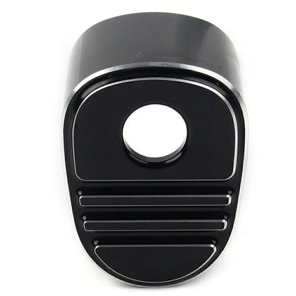 Tri-Line Black Ignition Switch Cover for Harley Touring Bagger FLH (2014-2022)