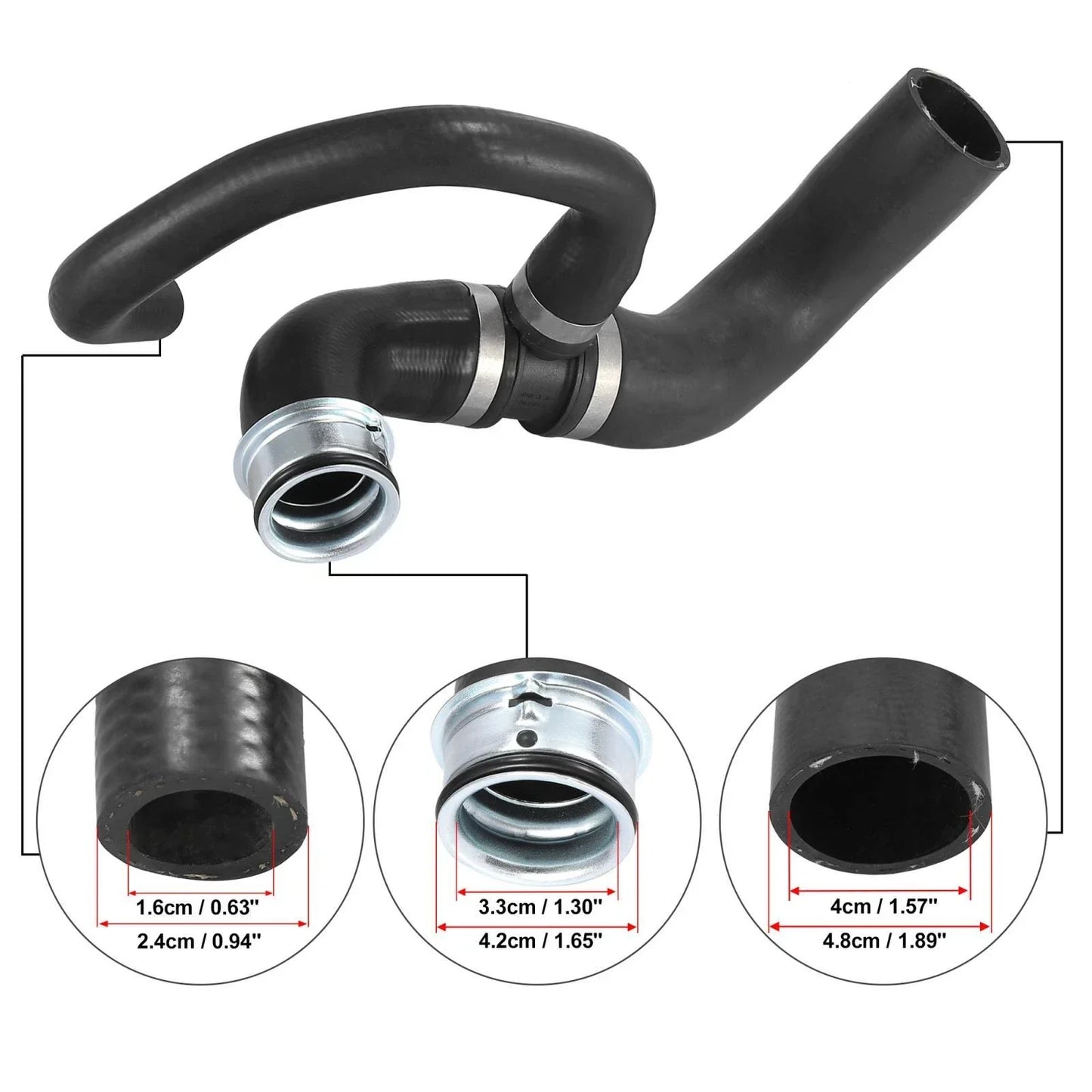 Lower Radiator Coolant Hose for Mercedes-Benz Sprinter 3500 (2010-2017)