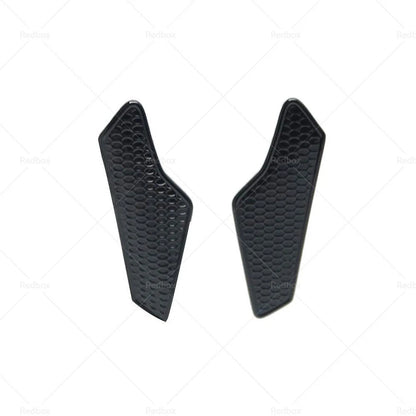 Wide Black Motorcycle Gas Tank Pad Protector Decal for Motorbike