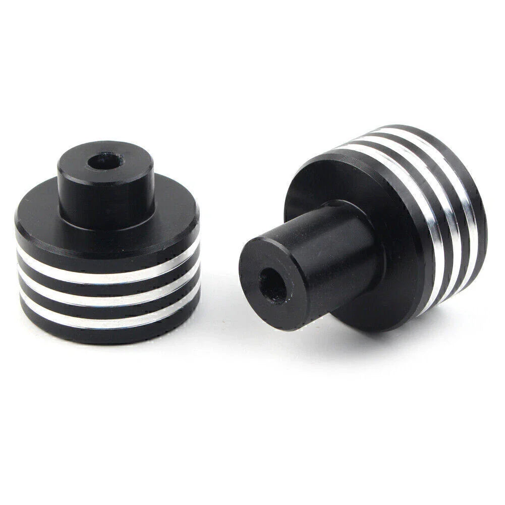 Handle Bar End Plug for Honda Rebel 500 300 (2017-2019) Black Silver