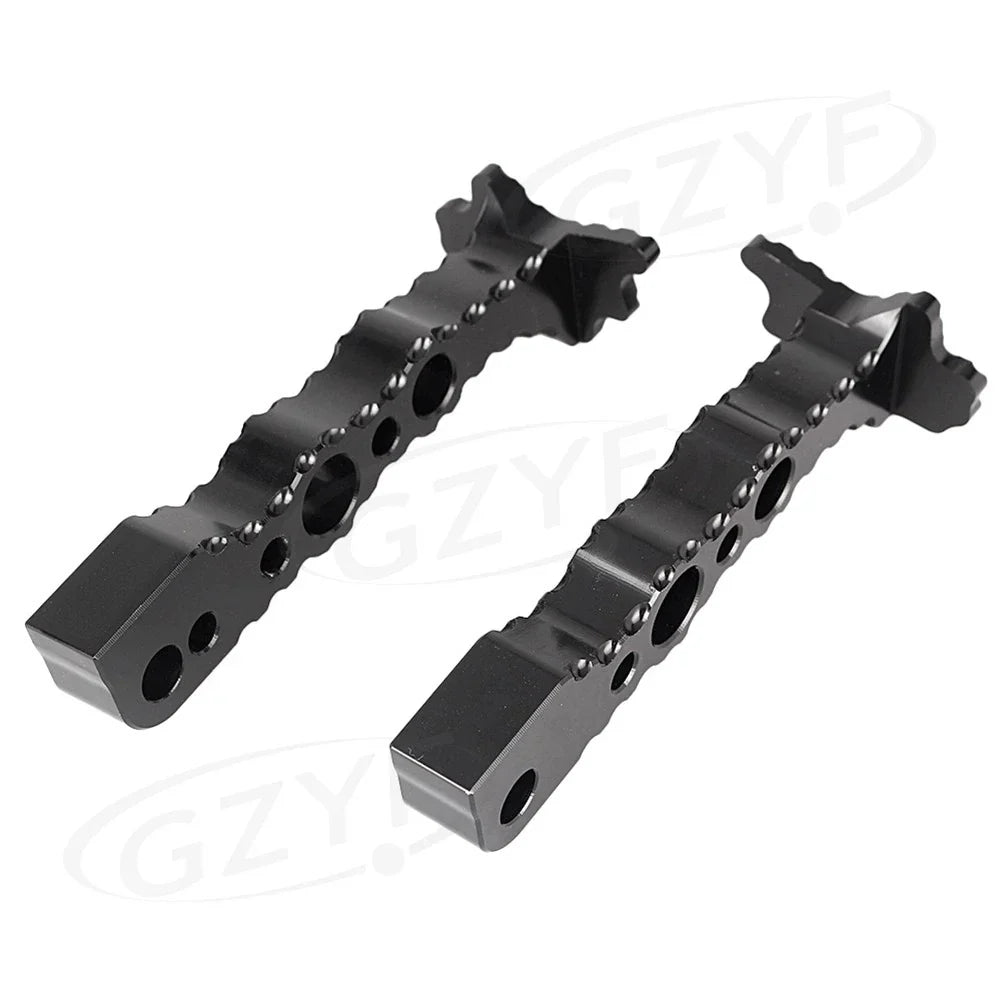 Rear Passenger Foot Pegs for Suzuki Hayabusa GSXR 1300 (2008-2017) Black