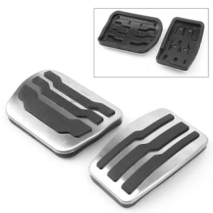Chrome Aluminum Gas Brake Pedal Steps for Ford F150 (2009-2015)